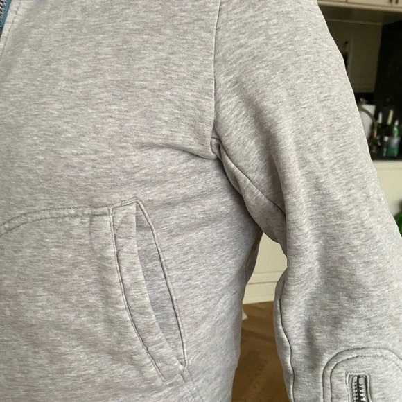 Y-3 Yoji Yamamoto Track Jacket with hoodies gray color Size S/P Small - Picture 6 of 14